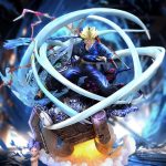 Dragon Ball Trunks 25cm Action Figurine – Two-Headed PVC Statue for Collectors