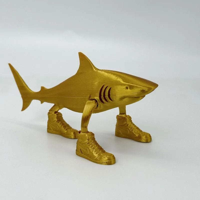 Tungtungsahur Shark Figurine – 3D Printed Articulated Desk Toy - Image 10