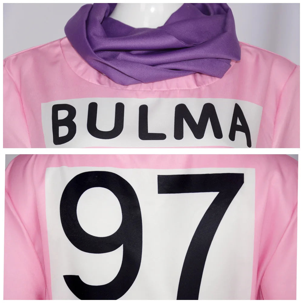 Bulma Cosplay Costume – Pink Dress Anime Uniform for Women - Image 5
