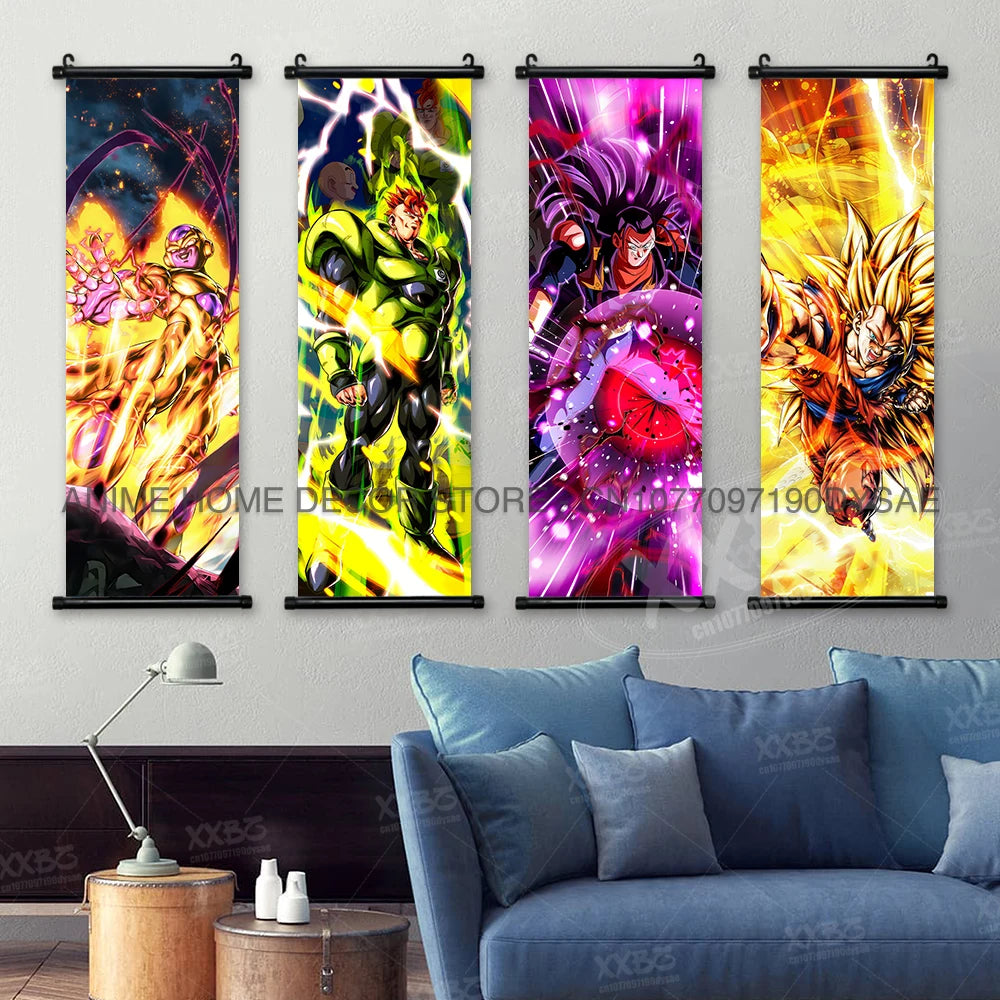 Dragon Ball Posters Anime Figures Wall Art - Image 2