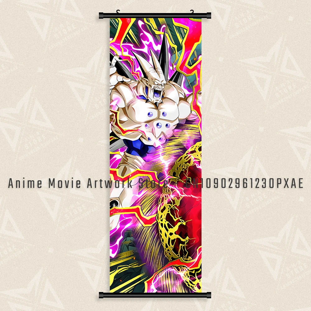 Goku Black Dragon Ball Z Canvas Wall Scroll - Image 46