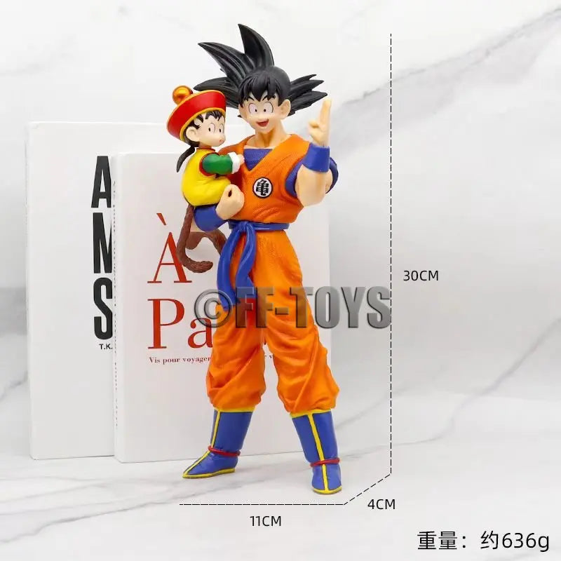 Son Goku with Gohan Figure – 30cm Dragon Ball PVC Action Statue - Image 5