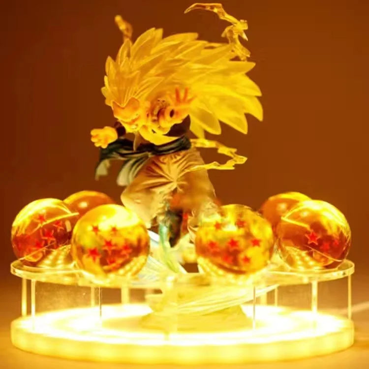 Dragon Ball Z Shenron Lamp with Super Saiyan Goku - Image 9