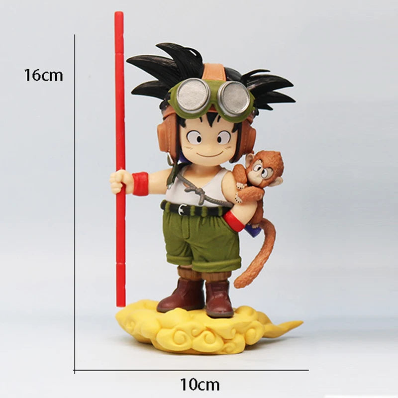 New 16cm Anime Dragon Ball Son Goku Figure With Monkey Kid Goku - Image 13