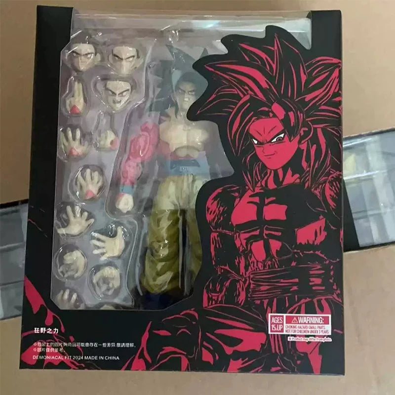 Demoniacal Fit Dragon Ball Son Goku SHF SSJ4 Figure - Image 2