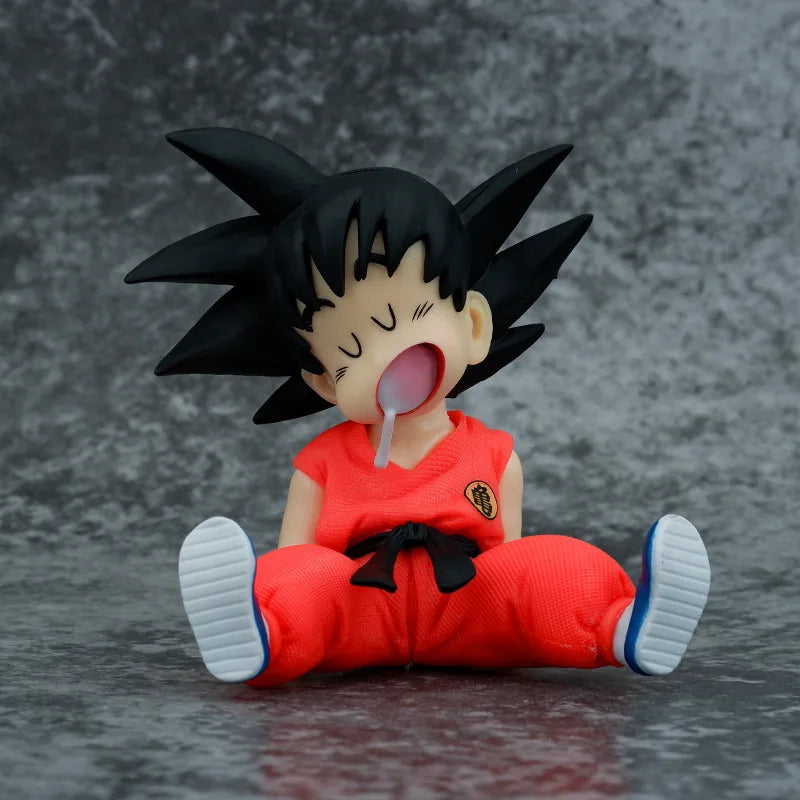 Dragon Ball Z Sitting Sleep Son Goku Figure 10cm - Image 6