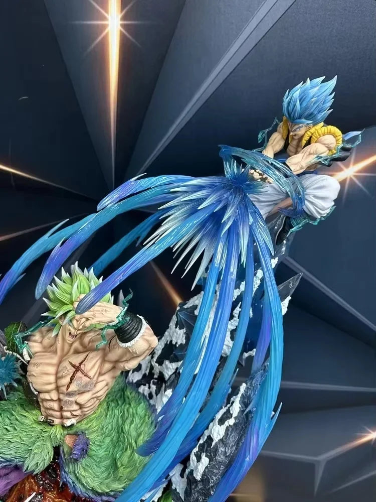 Broly vs Gogeta Figure – 23cm Dragon Ball PVC Collectible Statue - Image 3