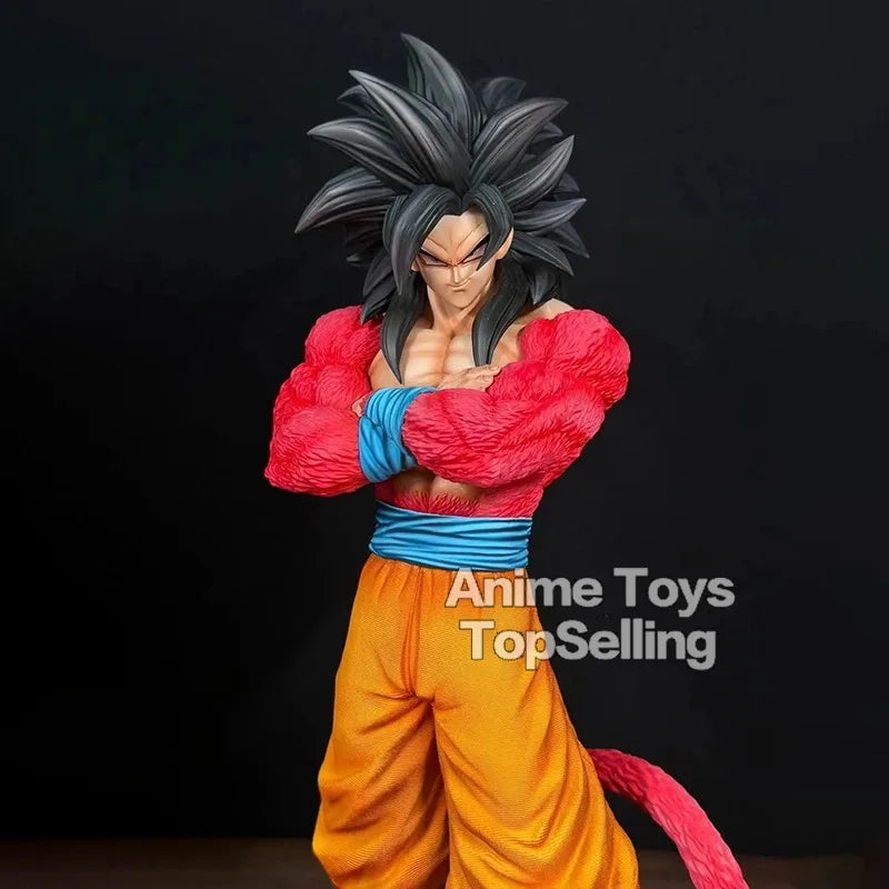 Super Saiyan 4 Son Goku Figure – Dragon Ball PVC Collectible Statue - Image 4