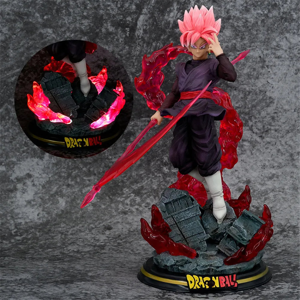 Dragon Ball Z Super Saiyan Rose Goku Black Figure - Image 3