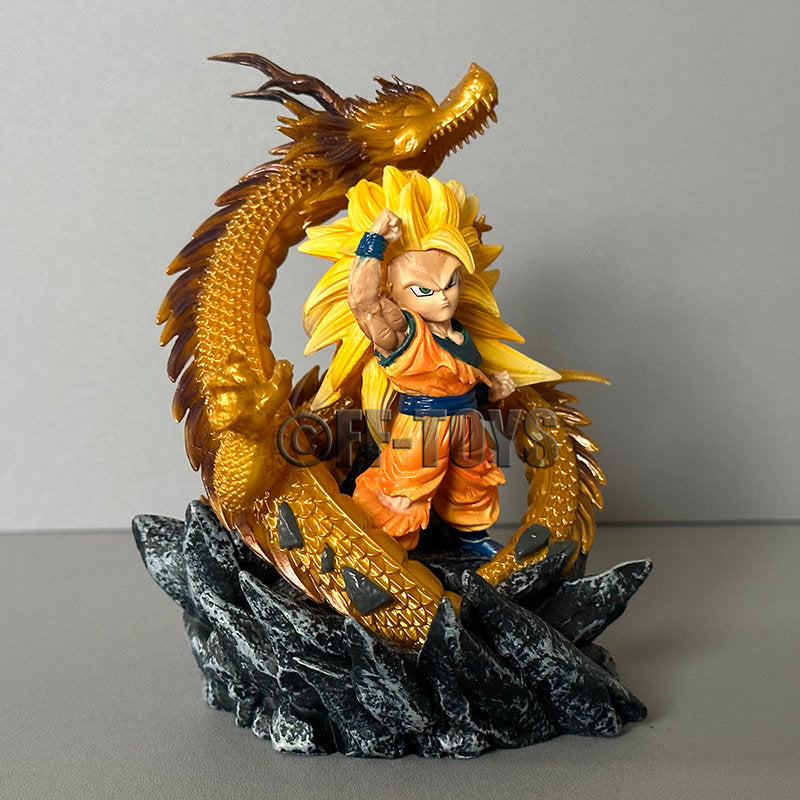 Q Version Dragon Ball Z Figure SSJ3 Goku - Image 8