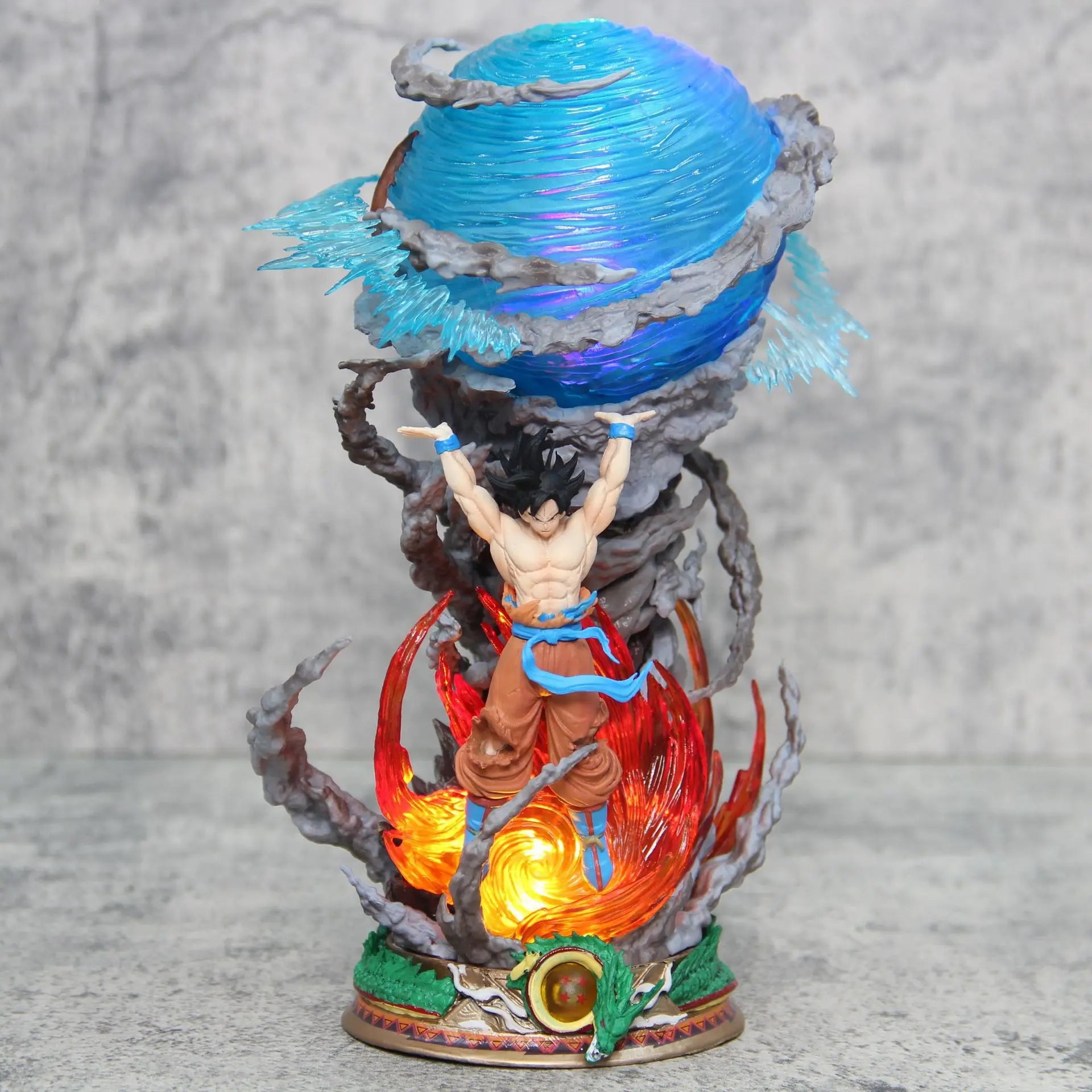 23cm Dragon Ball Goku Super Spirit Bomb Action Figure - Image 6