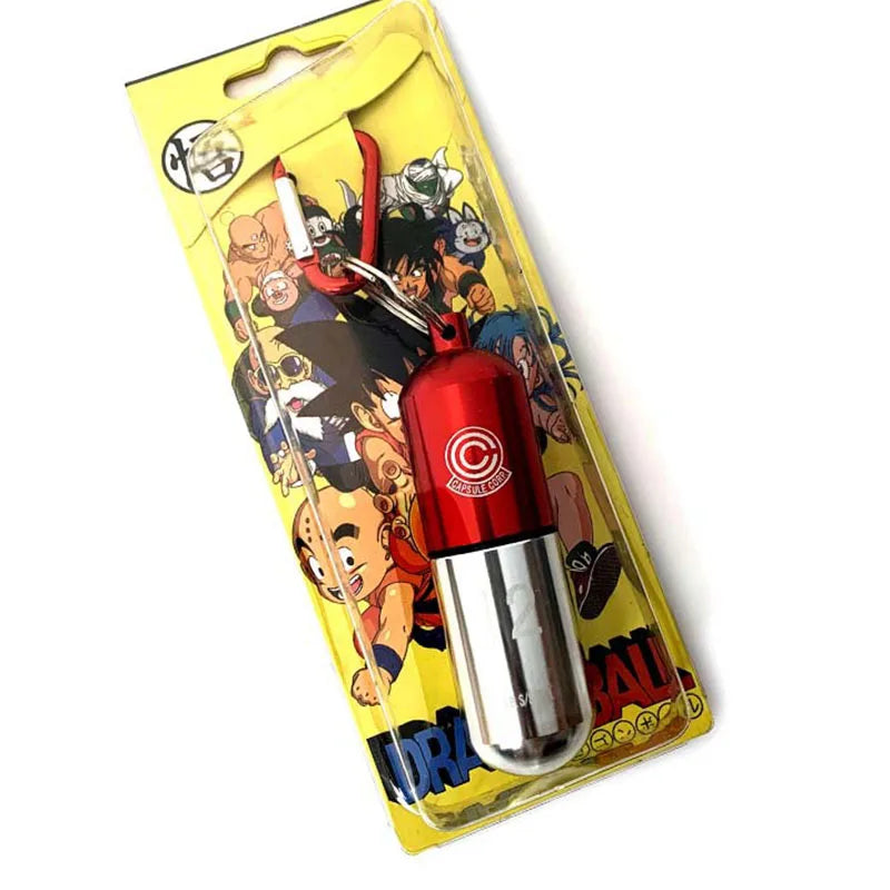 Dragon Ball Cartoon Peripheral Time Capsule Keychain - Image 3