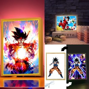 Dragon Ball Light Painting Photo Frame LED Night Light