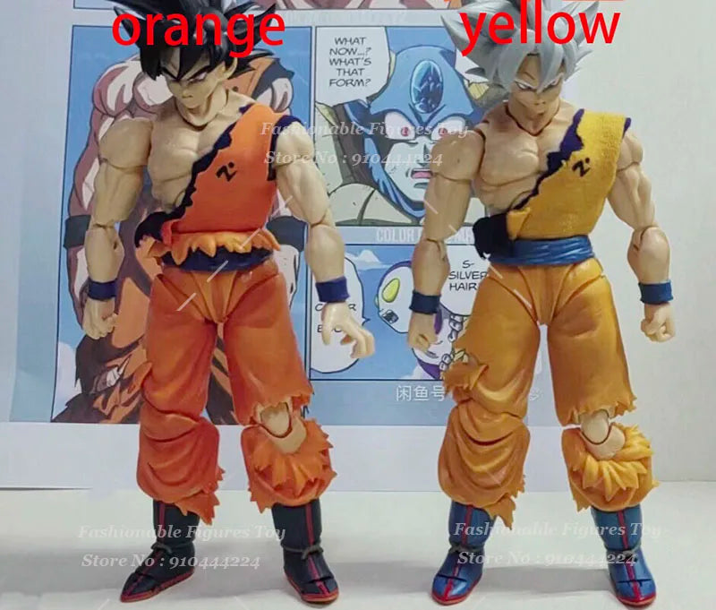 SHF 1/12 Combat Vests & T-Shirts – Dragon Ball Character Tops Figures - Image 2