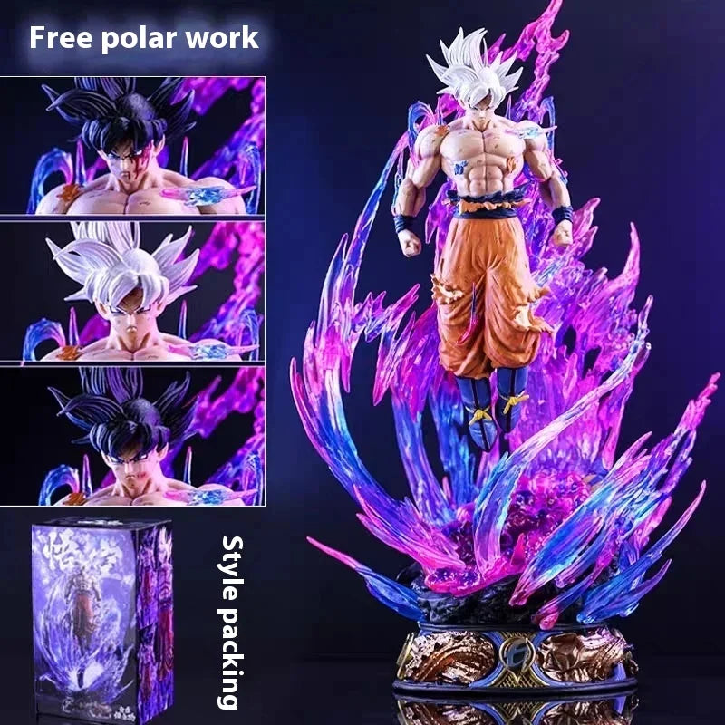 25cm Dragon Ball Son Goku Ultra Instinct Action Figure - Image 2