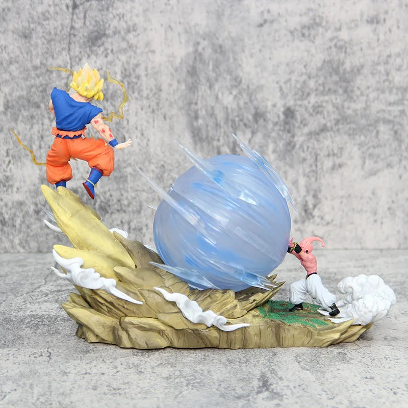 21cm Dragon Ball Z Buu vs Goku Action Figure - Image 17