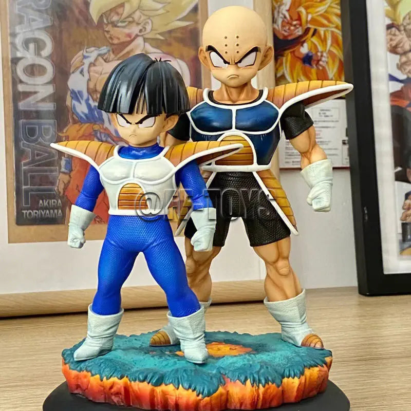 Son Gohan & Krillin on Namek Figure – 24cm Dragon Ball PVC Collectible Statue