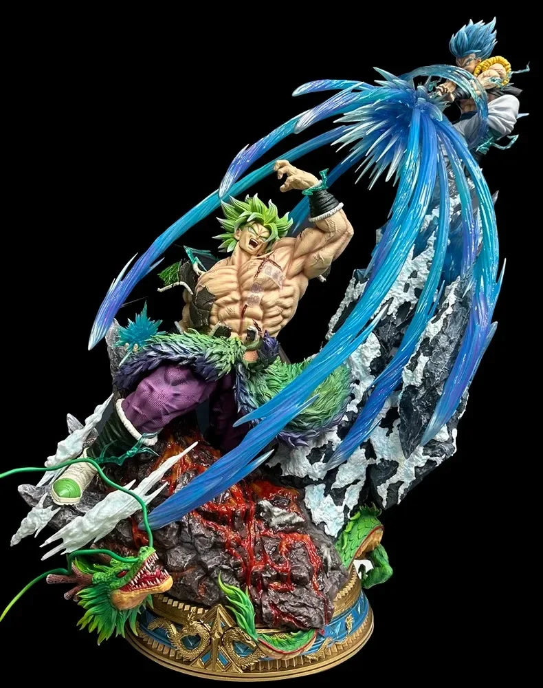 Broly vs Gogeta Figure – 23cm Dragon Ball PVC Collectible Statue - Image 7