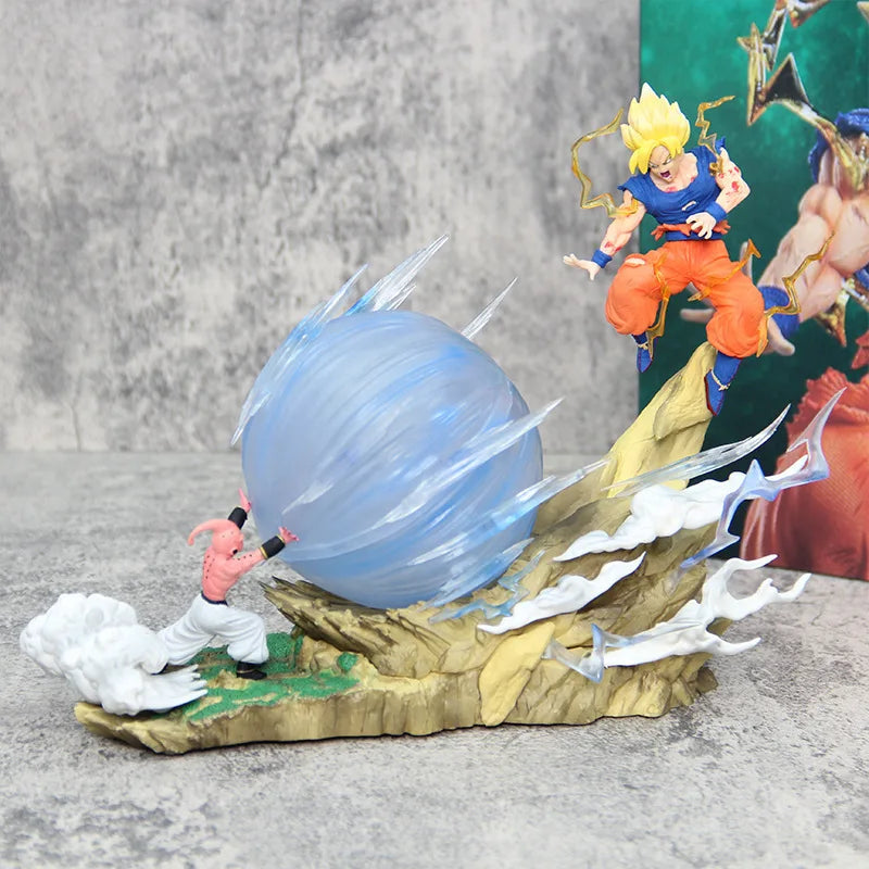 21cm Dragon Ball Z Buu vs Goku Action Figure - Image 3