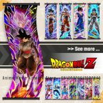Goku Black Dragon Ball Z Canvas Wall Scroll