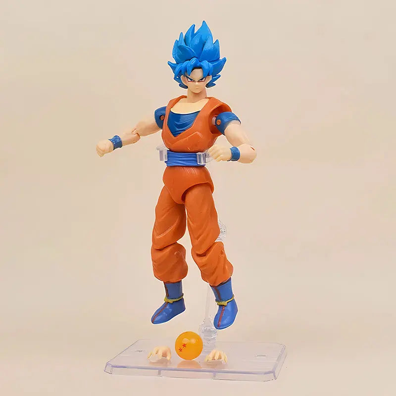 SHF Dragon Ball Action Figure – Movable Super Saiyan Anime Collectible - Image 4