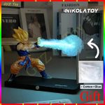 Son Goku Kamehameha Wave Magnetic Light Lamp