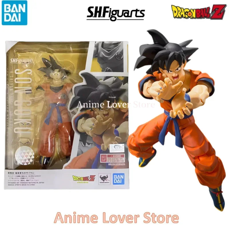 Bandai SHFiguarts SHF Dragon Ball Super Saiyan Trunks Son Goku Figures for Enthusiasts - Image 5