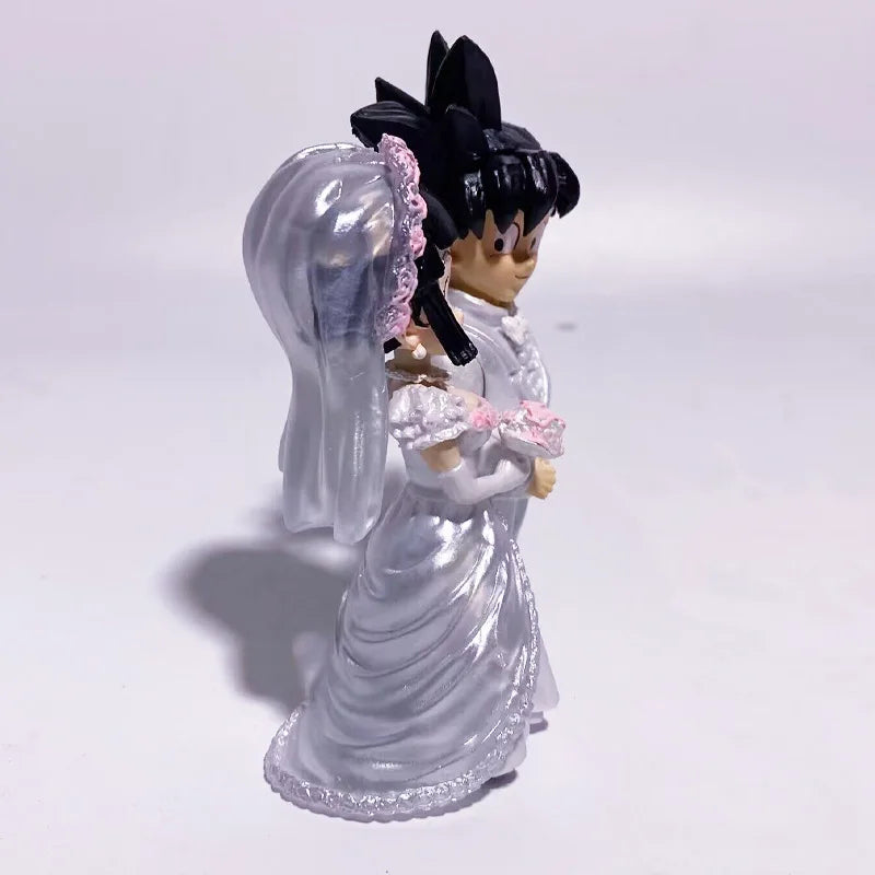 9cm Dragon Ball Anime Figure β Wedding Goku & Chichi - Image 14