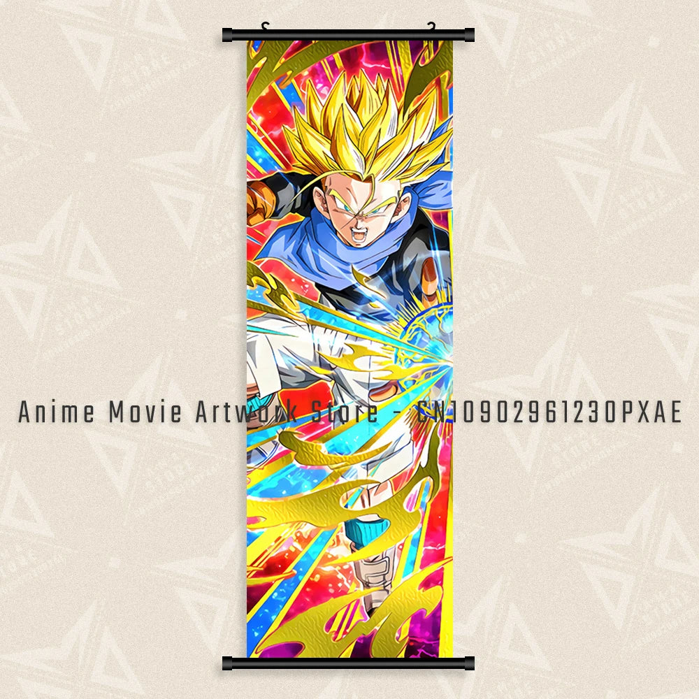 Goku Black Dragon Ball Z Canvas Wall Scroll - Image 13